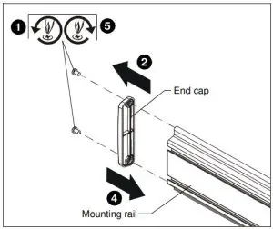 Attaching to Mounting Rail