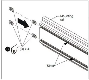 Attaching to Mounting Rail