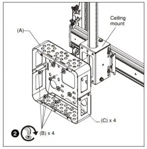 Attaching to Ceiling Mount