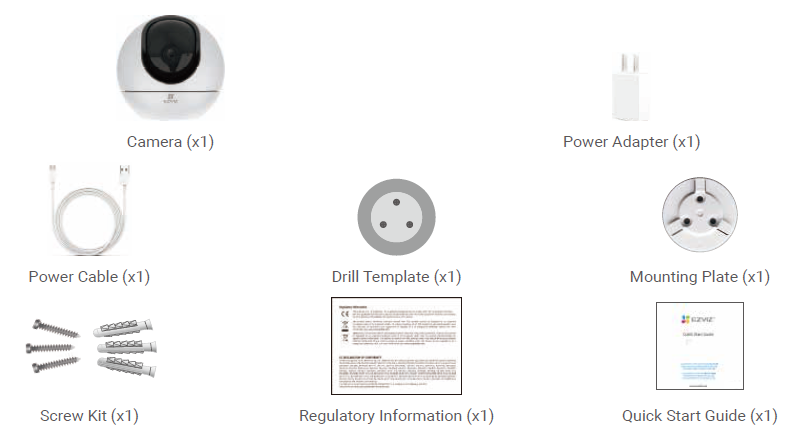 EZVIZ C6 2K+ Smart Home Camera 1