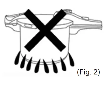 BOJ 2.7L Pressure Cooker Lighting fig 2
