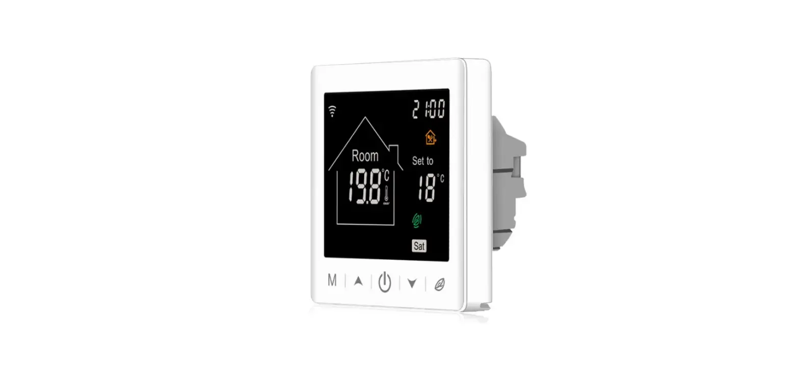 Beok Tr9b Ultra-large Colorful Screen Capacitive Touch Lcd Smart Thermostat Instruction Manual