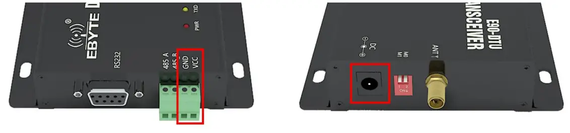EBYTE E90-DTU 2.4GHz LoRa Modem - parts 1