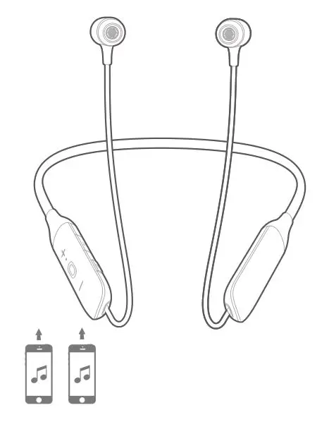 JBL LIVE 220BT - Maximum 2 devices can be connected