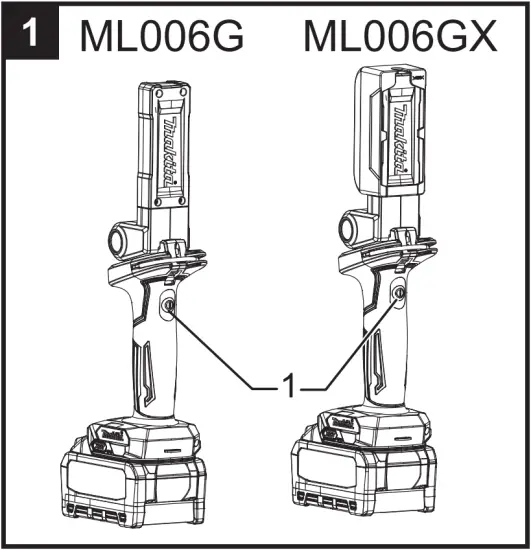 makita ML006G - Fig 1