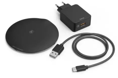 hama 00201687 FC15 Metal Wireless Charger Set