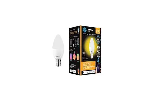 Connex Connect Smart Wifi And Bluetooth 4.5 W Led Bayonet Candle Bulb User Manual Connex Connect Smart Wifi And Bluetooth 4.5 W Led Bayonet Candle Bulb User Manual