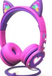 FosPower-Kids-Headphones-with-LED-Light-Headphones-image