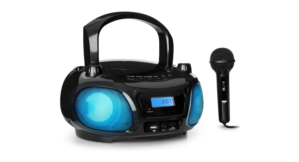 Auna Us-10032056 Roadie Sing Cd Boombox User Manual