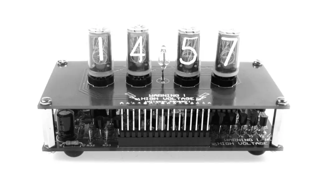 Velleman K8099 Nixie Clock Kit Instruction Manual