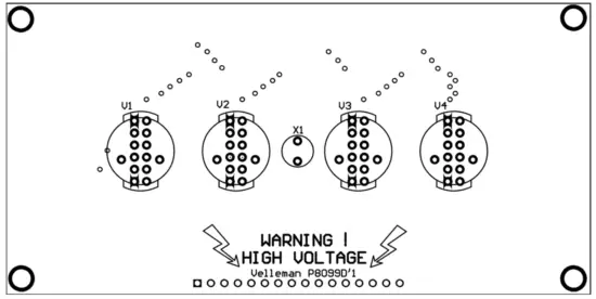 velleman K8099 Nixie Clock Kit - fig 33
