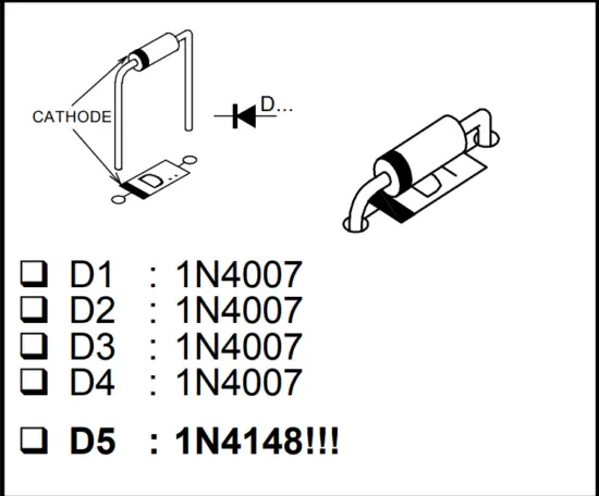 velleman K8099 Nixie Clock Kit - fig 7