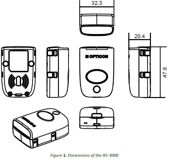 OPTICON RS-3000 Sub Miniature High-Performance 2d Data Collector-1
