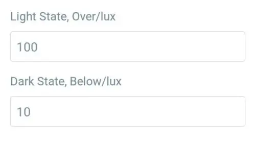 Milesight WS202 LoRaWAN PIR Motion and Light Level Sensor - Threshold Settings