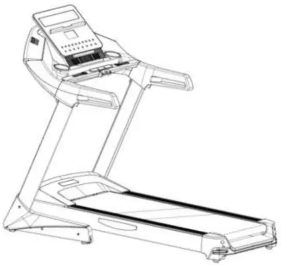 FOCUS FITNESS FFLB032 Jet 9 iPlus Treadmill