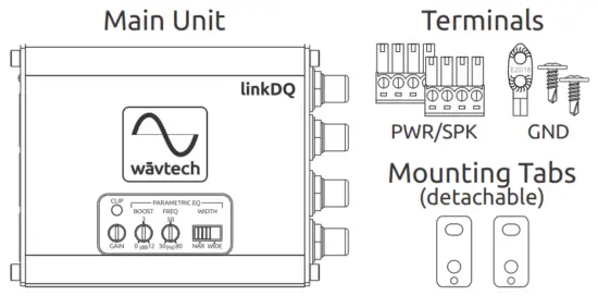 wavtech LINKDQ 2 Channel Line Output Converter - Package Contents