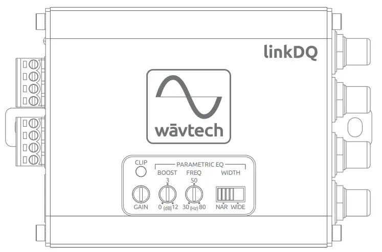 wavtech LINKDQ 2 Channel Line Output Converter