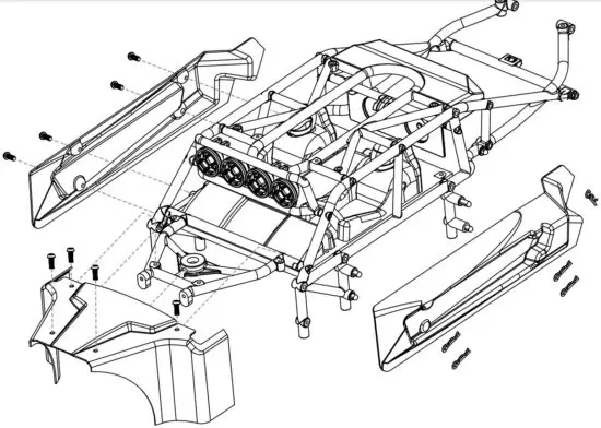 CARSON Desert Warrior 3 0 2 4 GHz Assembled 100 Ready To Run Model - fig36