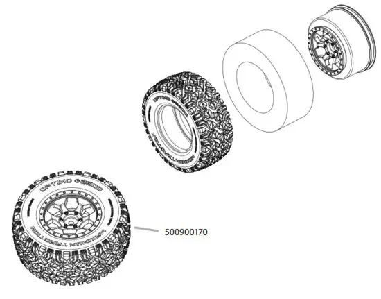 CARSON Desert Warrior 3 0 2 4 GHz Assembled 100 Ready To Run Model - fig41
