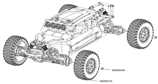 CARSON Desert Warrior 3 0 2 4 GHz Assembled 100 Ready To Run Model - fig42