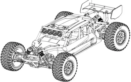 CARSON Desert Warrior 3 0 2 4 GHz Assembled 100 Ready To Run Model - fig44