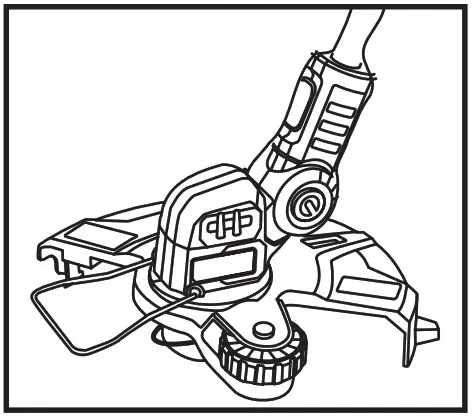 GREENCUT GGT200L Lithium Battery 20V Electric Brushcutter - Assembly 2
