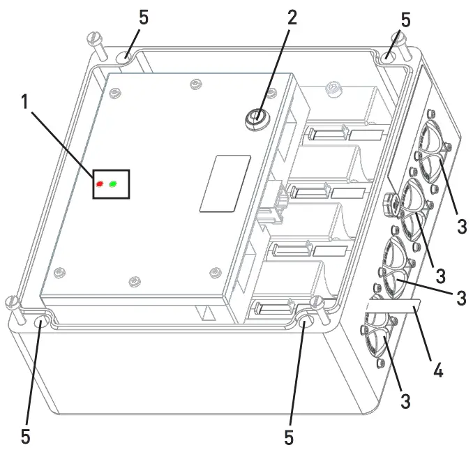 Steute XK5NGF24 Radio inclination sensor - FIG 3