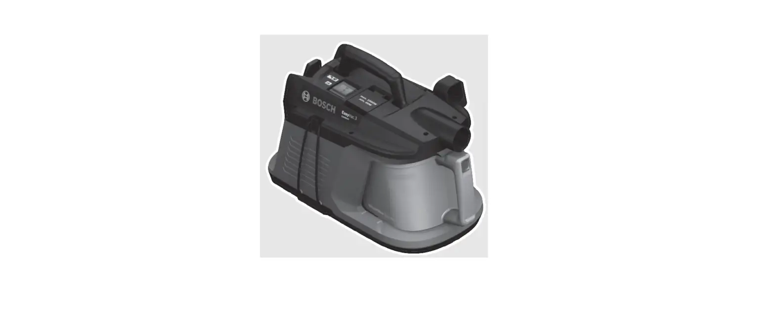 Bosch 06033d1000 Easyvac 3 All-purpose Vacuum Cleaner Instruction Manual Bosch 06033d1000 Easyvac 3 All-purpose Vacuum Cleaner Instruction Manual
