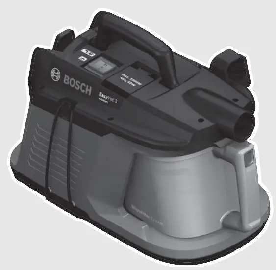 BOSCH 06033D1000 EasyVac 3 All-Purpose Vacuum Cleaner
