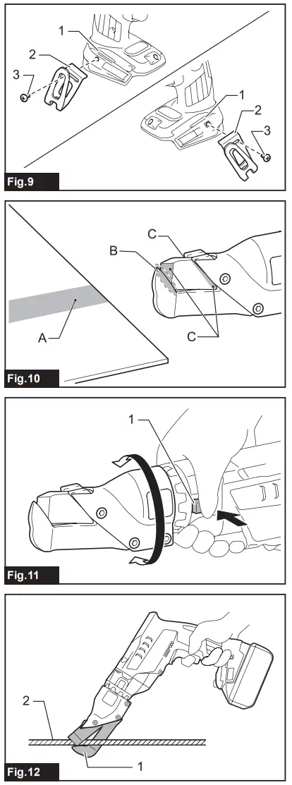 makita DJS131 Cordless Metal Shear - 2