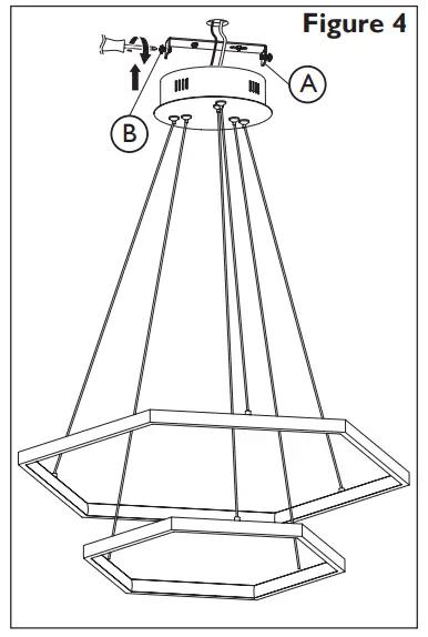 John Lewis LED Hexagonal Pendant Step 6
