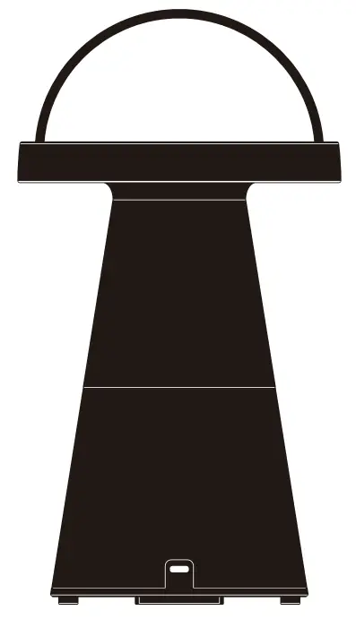 WELLE W201T Portable Lamp Speaker