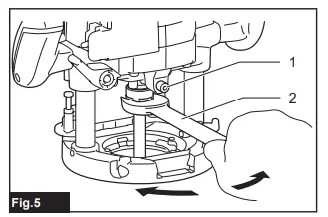 makita M3600 1650 Watt Router-2