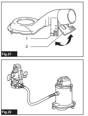 makita M3600 1650 Watt Router-6
