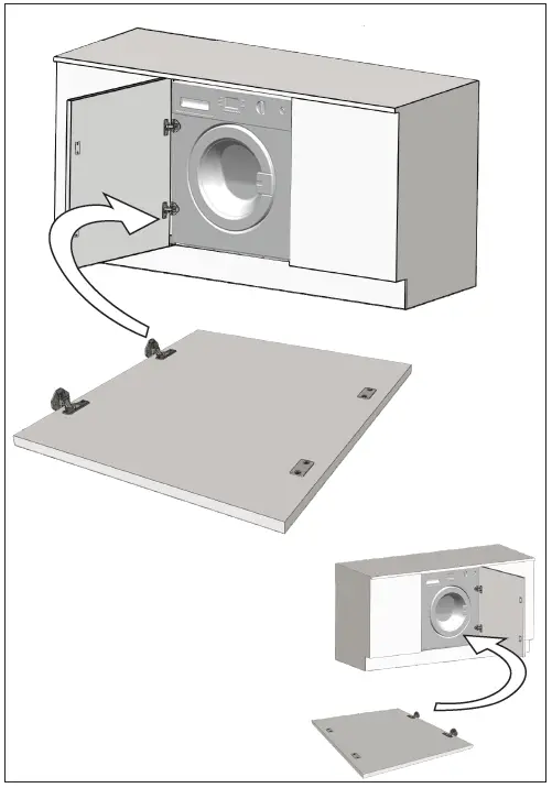 GRUNDIG GWDI854 BUILT-IN Washer Dryer 14