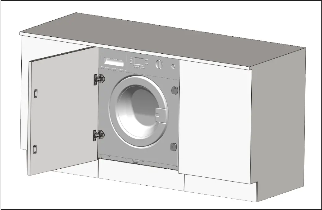 GRUNDIG GWDI854 BUILT-IN Washer Dryer 19