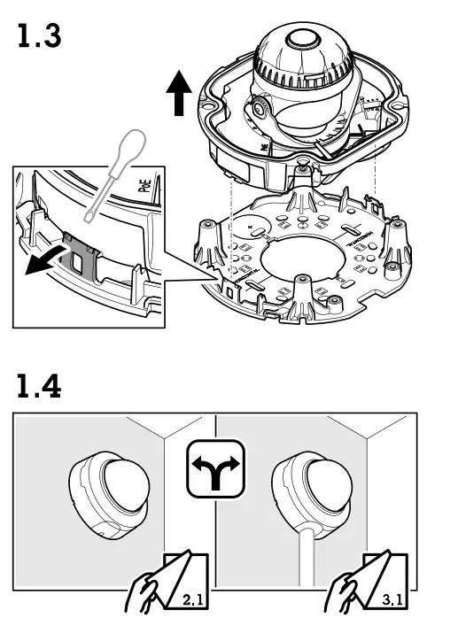 AXIS P3265-V Dome Camera-6