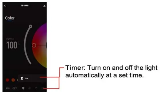 Vibe FB-BAPP Colour Changing Light Bulb - figure 3