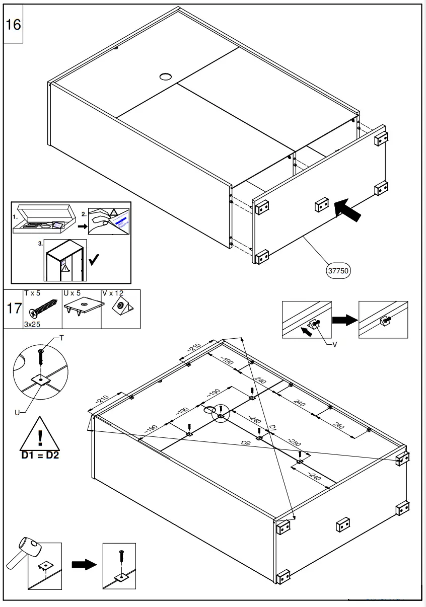 FORMA IDEALE COMPUTER DESK BRAGANCA - FIG10