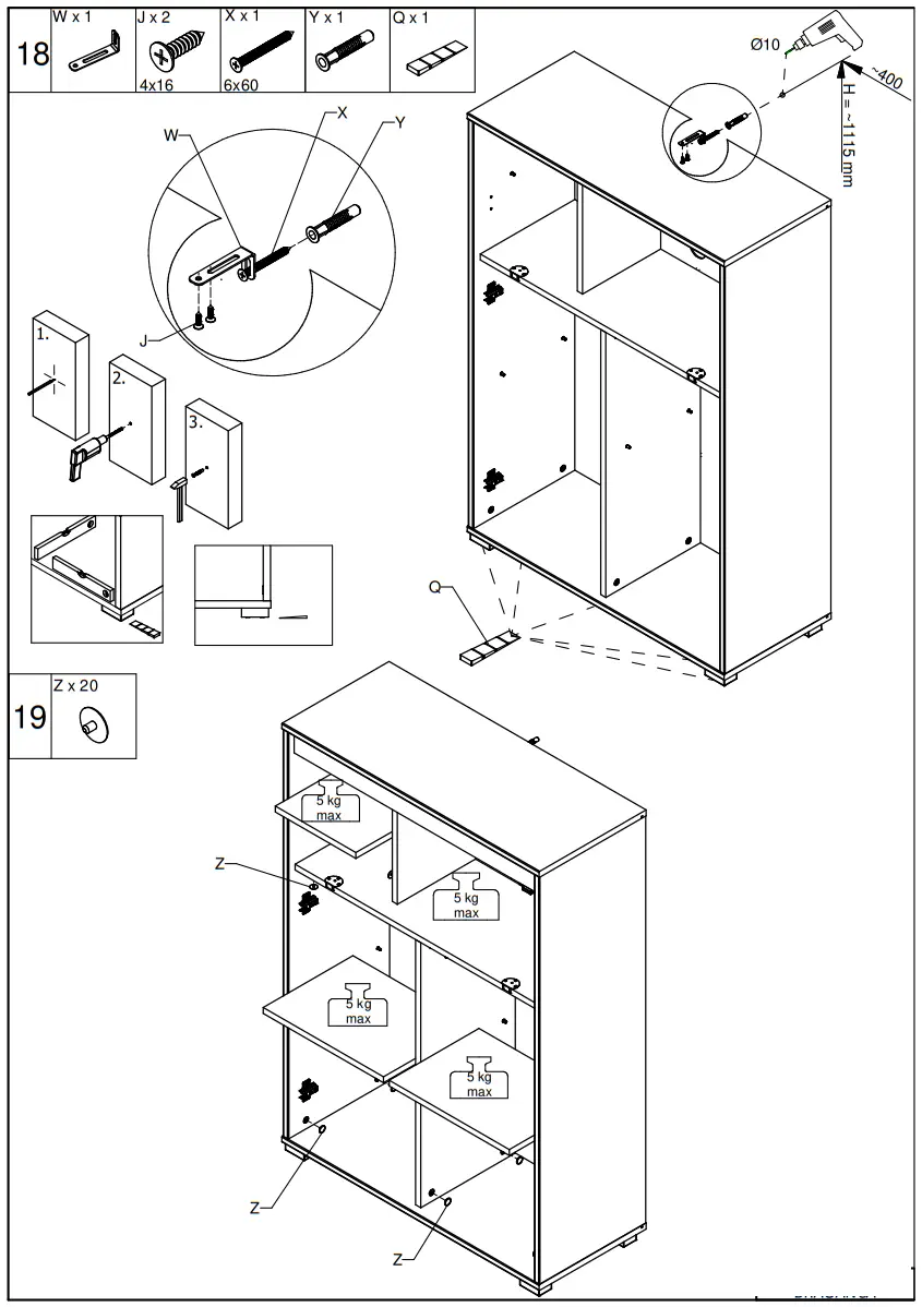 FORMA IDEALE COMPUTER DESK BRAGANCA - FIG11