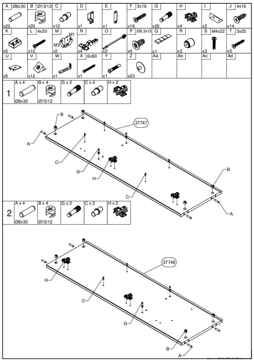 FORMA IDEALE COMPUTER DESK BRAGANCA - FIG4