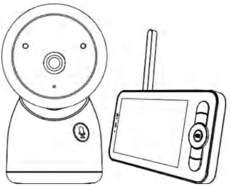 Arenti INANNY 2K or 3MP Ultra HD AI Powered Baby Monitor with Screen