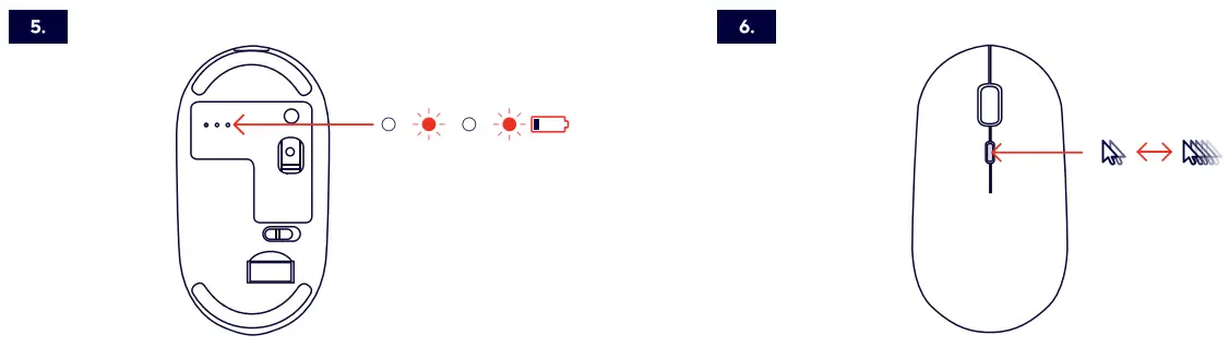 Trust 24059 Wireless Mouse - 3