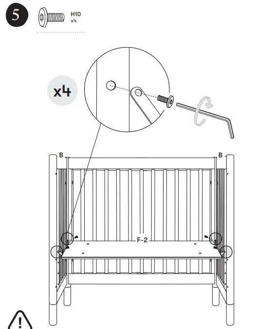 babyletto Gelato M12998 2 in 1 Mini Crib and Twin Bed 12