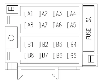 JENSEN JCV1640BT Sirius XM Ready Heavy Duty Radio - DETAIL A