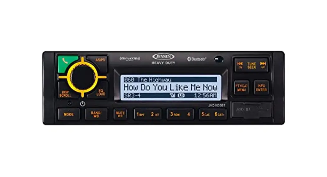 Jensen Jcv1640bt Sirius Xm Ready Heavy Duty Radio User Manual Jensen Jcv1640bt Sirius Xm Ready Heavy Duty Radio User Manual