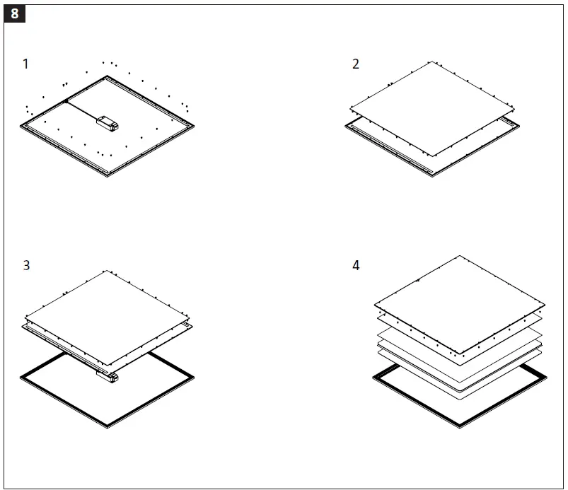 anslut 019928 LED Panel-8