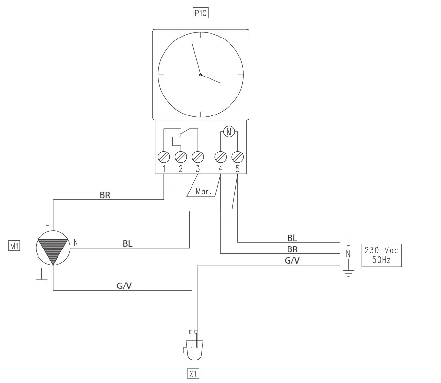 IMMERGAS ST.005829 Daily Programming Clock Kit - FIg 2