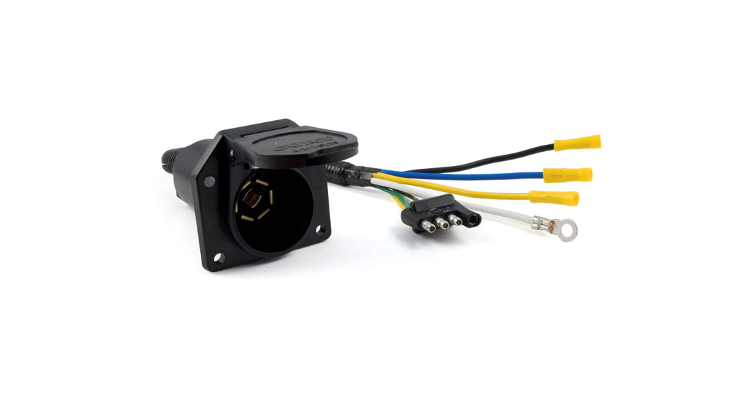 Curt 57184 4-way Flat Electrical Adapters Instruction Manual