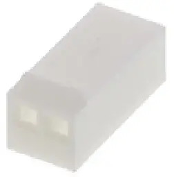 molex KK 254 Crimp Housing, Friction Ramp, 2 Circuits, Natural